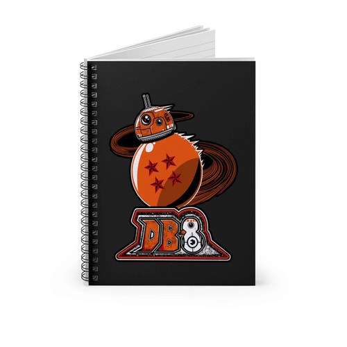 Dragon Ball Z And Bb8 Droid Db8 Spiral Notebook