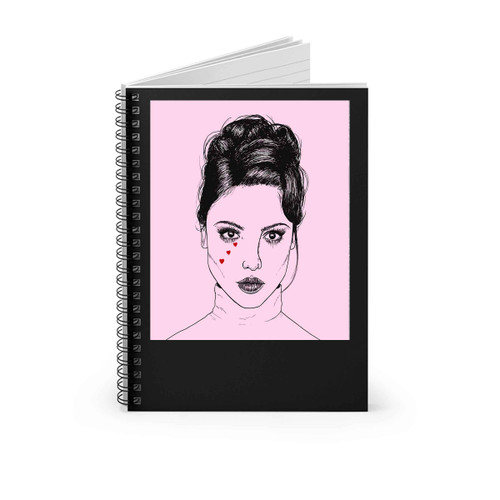 Eiza Gonzalez Spiral Notebook