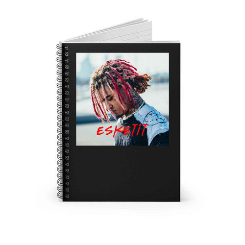 Esketit Lil Pump Spiral Notebook