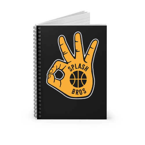 Foam Finger 3 Splash Bros Spiral Notebook