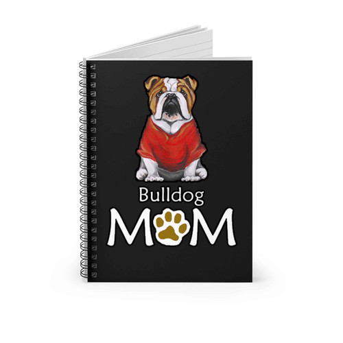 Great Gift Limitted Bulldog Mom Spiral Notebook