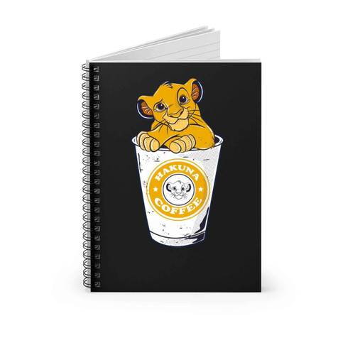 Hakuna Coffee Spiral Notebook