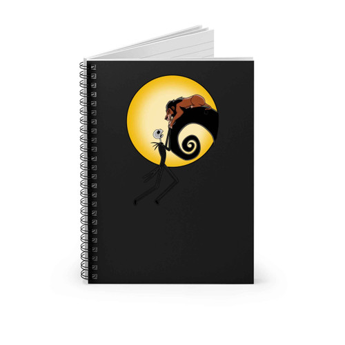 Halloween King Betrayal Spiral Notebook