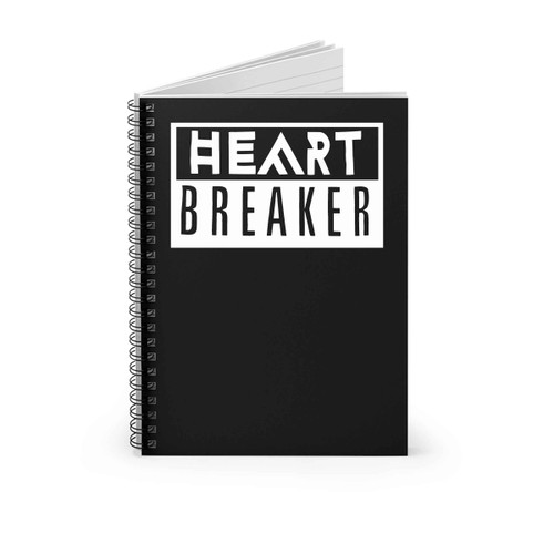Heart Breaker Funny Fun Quotes Spiral Notebook