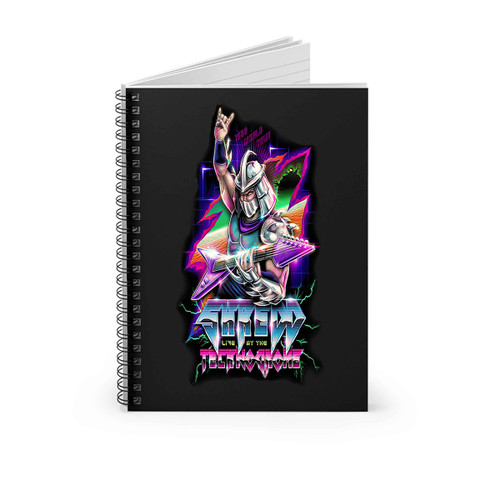 Heavy Metal Cartoon Parody 80S Spiral Notebook