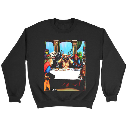 Batman And Darth Vader Invade Sweatshirt
