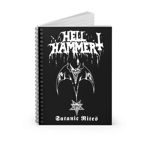 Hellhammer Satanic Rites Celtic Frost Spiral Notebook
