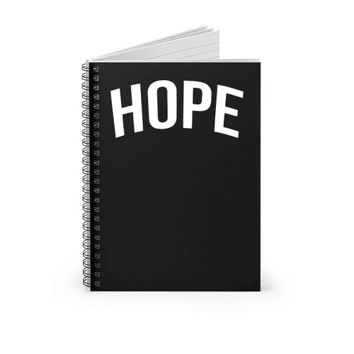 Hope Positive Vibes Spiral Notebook