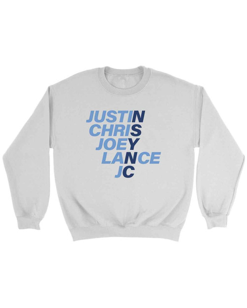 Nsync Justin Chris Joey Lance Jc Sweatshirt