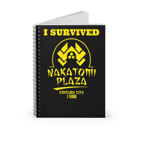 I Survived Nakatomi Plaza Spiral Notebook