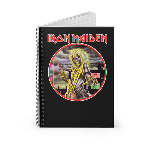 Iron Maiden Killers Album Spiral Notebook