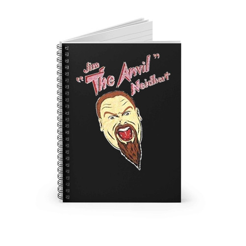 Jim The Anvil Neidhart Retro Wrestling Spiral Notebook