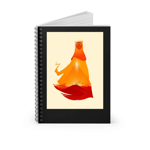 Journey Video Game Spiral Notebook