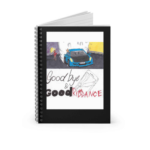 Juice Wrld Goodbye And Good Ridd Spiral Notebook