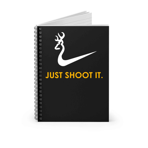 Just Shoot It Spiral Notebook