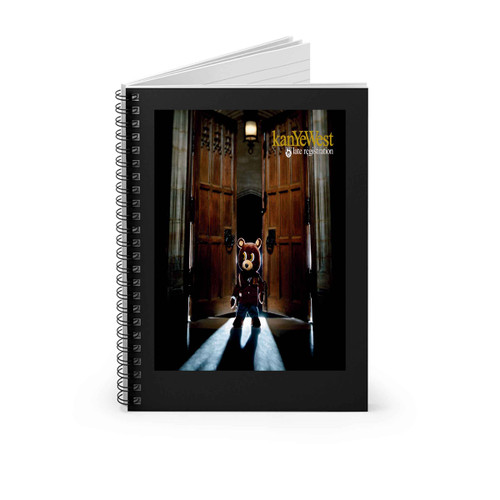 Kanye West Late Registration Album Spiral Notebook