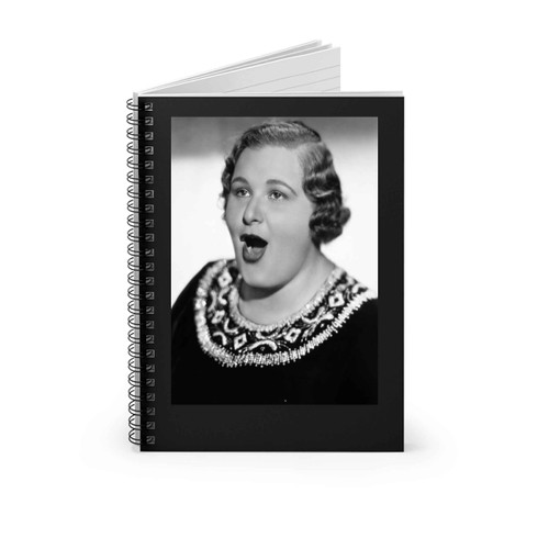 Kate Smith God Bless America Spiral Notebook