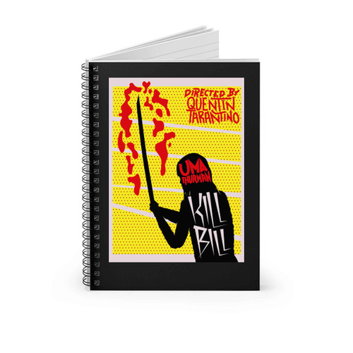 Kill Bill Quentin Tarantino Movie Spiral Notebook