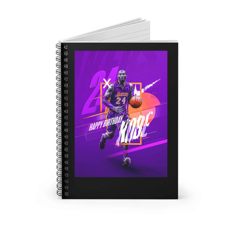 Kobe Bryant 24 Spiral Notebook