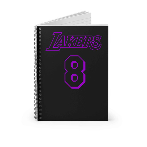 Kobe Bryant Lakers Legend Spiral Notebook