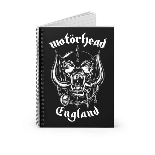 Lemmy Heavy Metal Rock War Pig Spiral Notebook