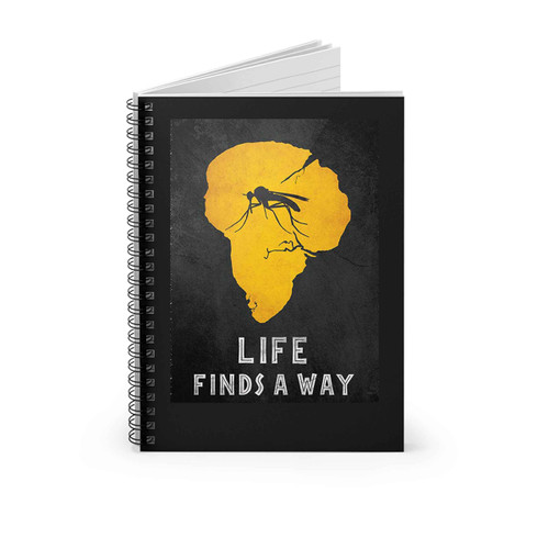 Life Finds A Way Spiral Notebook