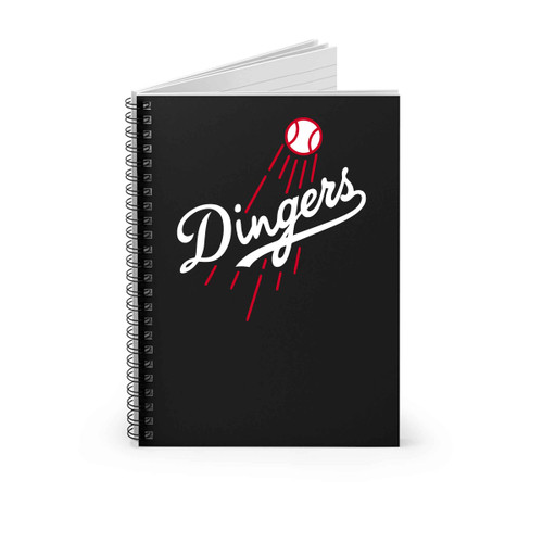 Los Angeles Bellinger Dingers Spiral Notebook