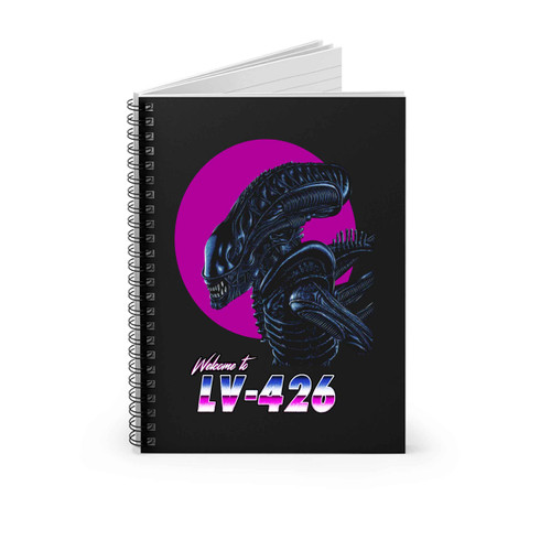 Lv Four Two Six Warrior Xenomorph Spiral Notebook