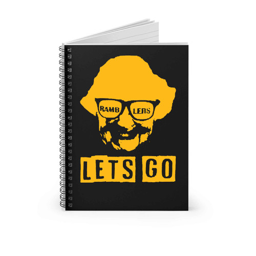 March Madness Loyola University Chicago College Basketball Let S Go Sister Jean Spiral Notebook