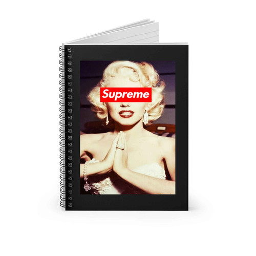 Marilyn Monroe Marilyn Monroe Supreme One Spiral Notebook