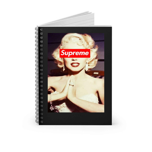 Marilyn Monroe Supreme One Spiral Notebook