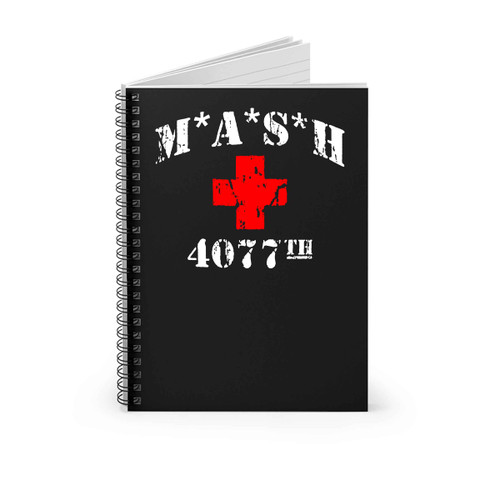 Mash 4077Th Tv Division Spiral Notebook