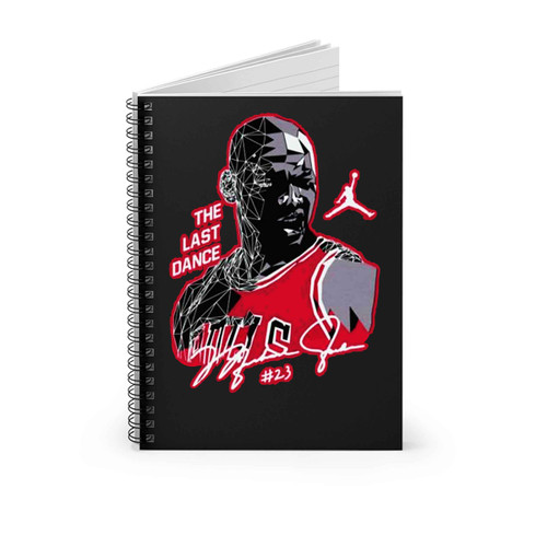 Michael Jordan The Last Dance Nba Champion Spiral Notebook