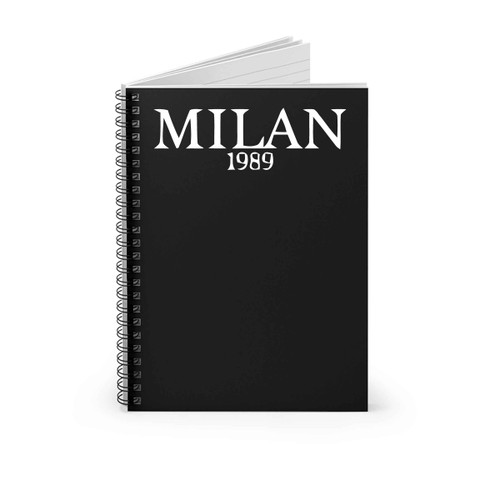 Milan 1989 Love Spiral Notebook
