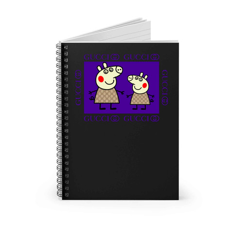 Mommy Peppa Pig Spiral Notebook