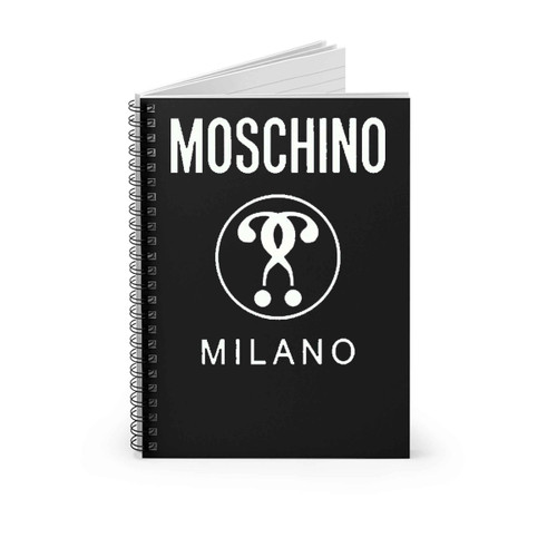 Moschino Milano Spiral Notebook