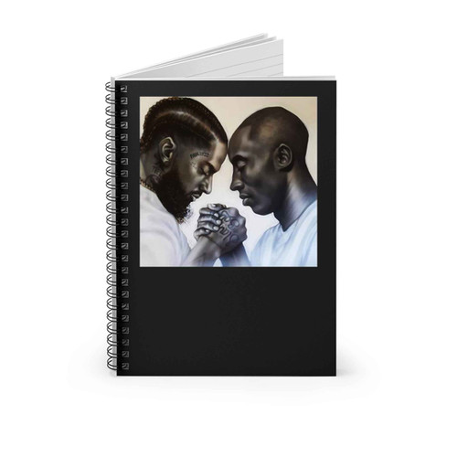 Nipsey Hussle And Kobe Bryant Spiral Notebook