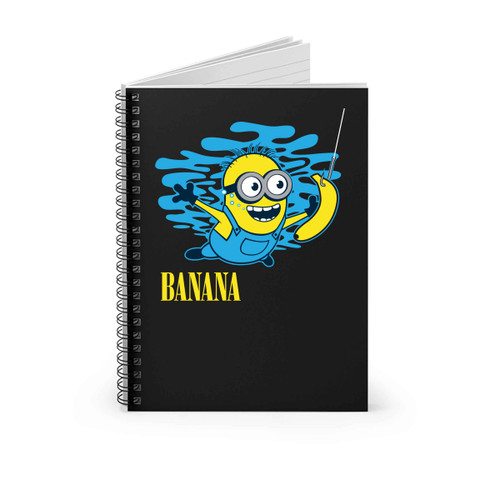 Nirvana Minions Spiral Notebook