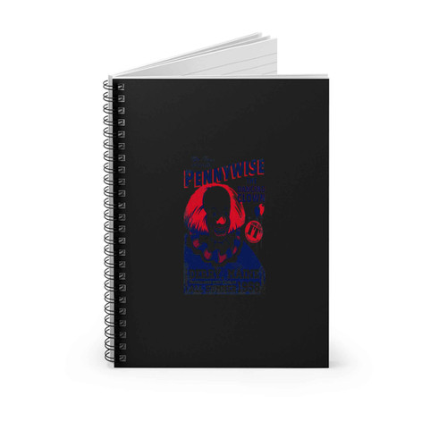Pennywise The Dancing Clown Spiral Notebook