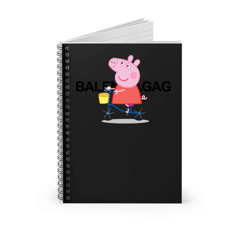 Peppa Pig X Balenciaga Parody Spiral Notebook