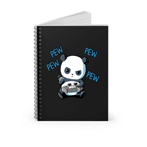 Pew Pew Panda Spiral Notebook