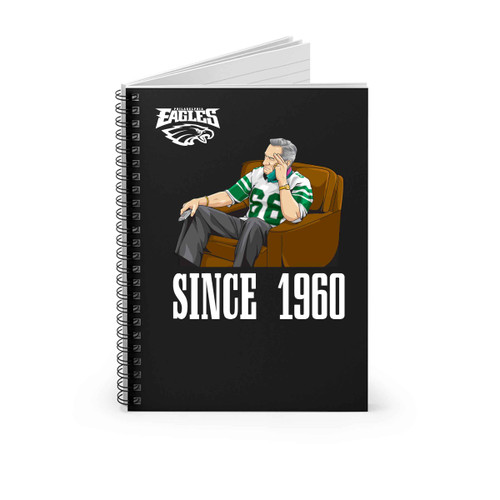 Philadelphia Eagles The Since 1960 Professional Sports Spiral Notebook