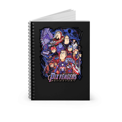 Pix Vengers Endstory Spiral Notebook