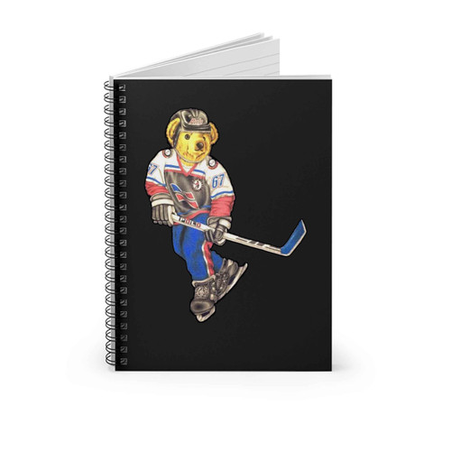 Polo Bear Hockey Spiral Notebook