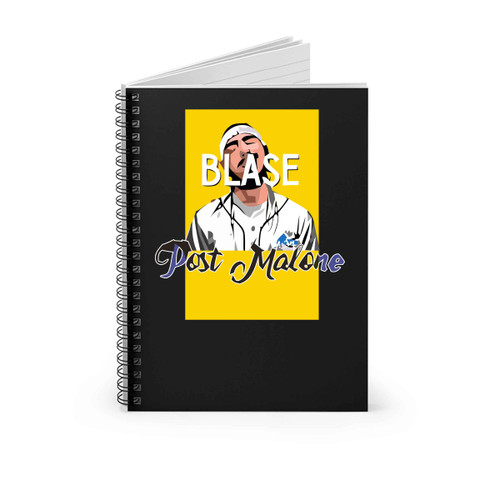 Post Malone Blase Funny Spiral Notebook