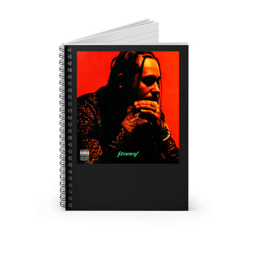 Post Malone Stoney Spiral Notebook