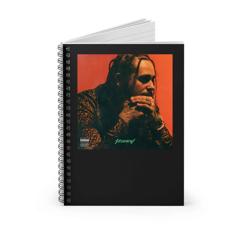 Post Malone Stoney Album Cover Spiral Notebook