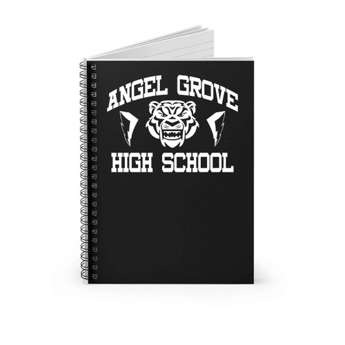 Power Rangers Angel Grove High School Spiral Notebook