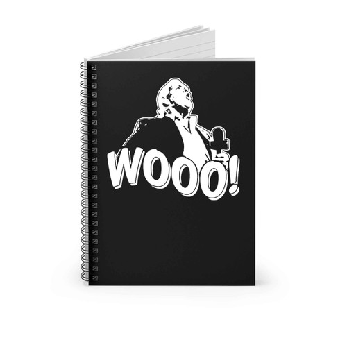 Ric Flair Funny Wrestling Wooo Woo Rally Cry Spiral Notebook
