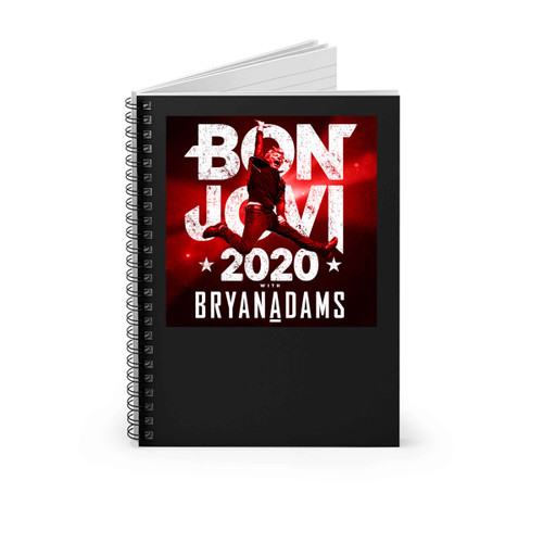 Special Of Bon Jovi Bryan Adams 2020 Spiral Notebook
